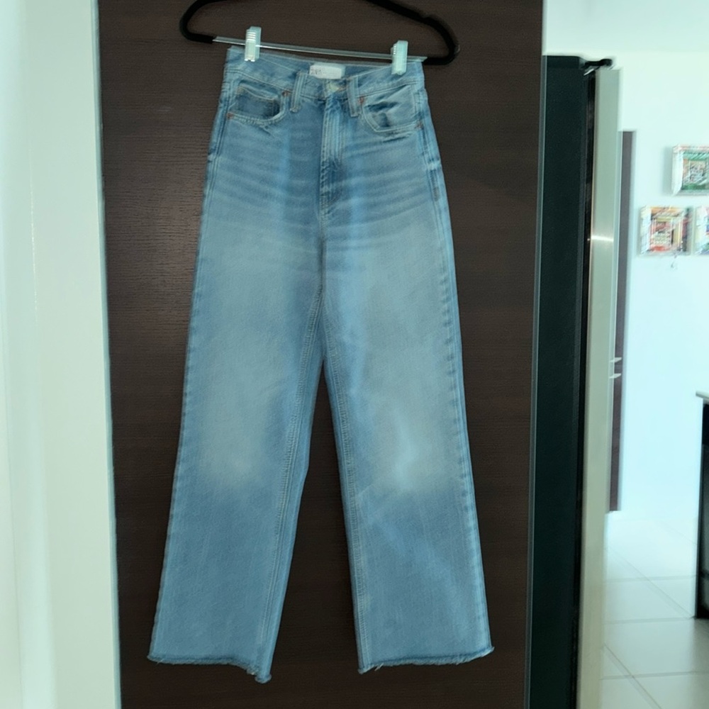 Zara wide leg jean